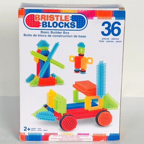 Bristle Blocks Construction Basic Builder Box – 36 pieces For Age 2+  New Sealed - Picture 9 of 14